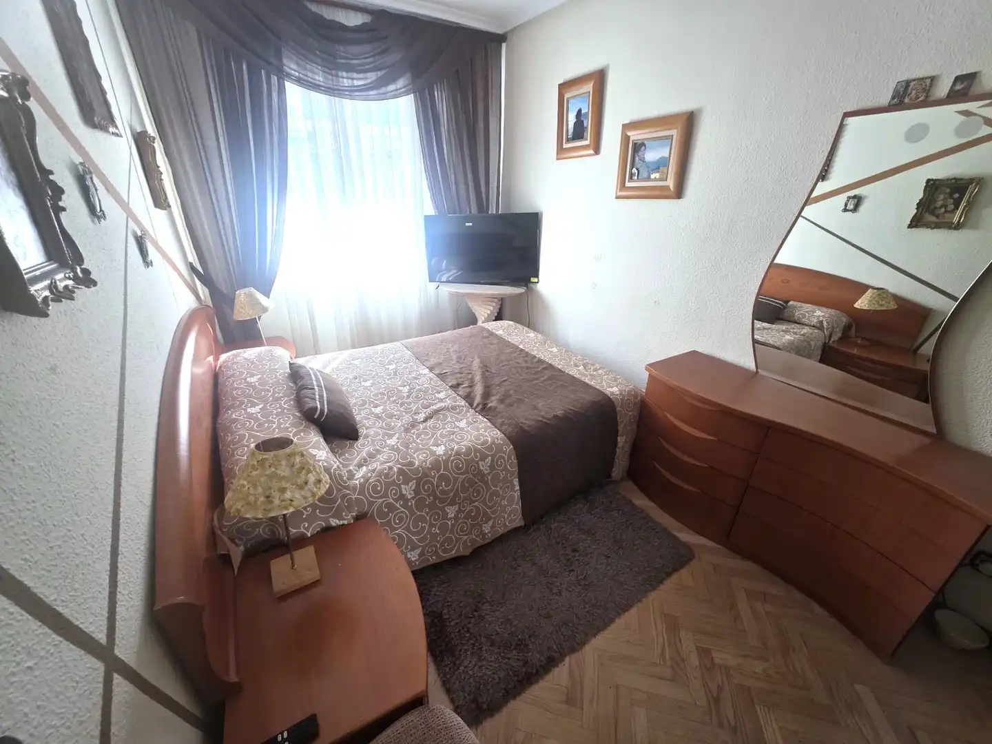 Bedroom of Flat for sale in Madrid  with Air Conditioner, Heating and Parquet flooring