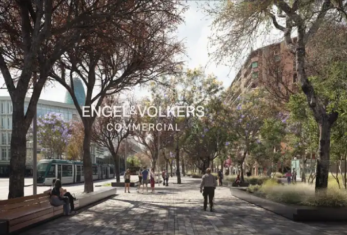 Exterior view of Office for rent in Barcelona  with Air Conditioner, Heating and Furnished