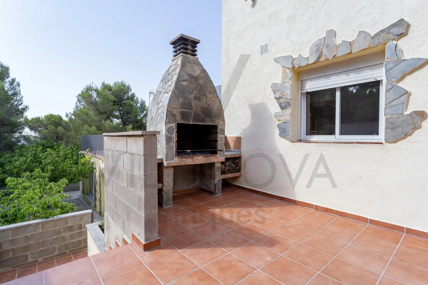Terraza de Casa o chalet en venta en Cabra del Camp con Aire acondicionado, Calefacción y Jardín privado
