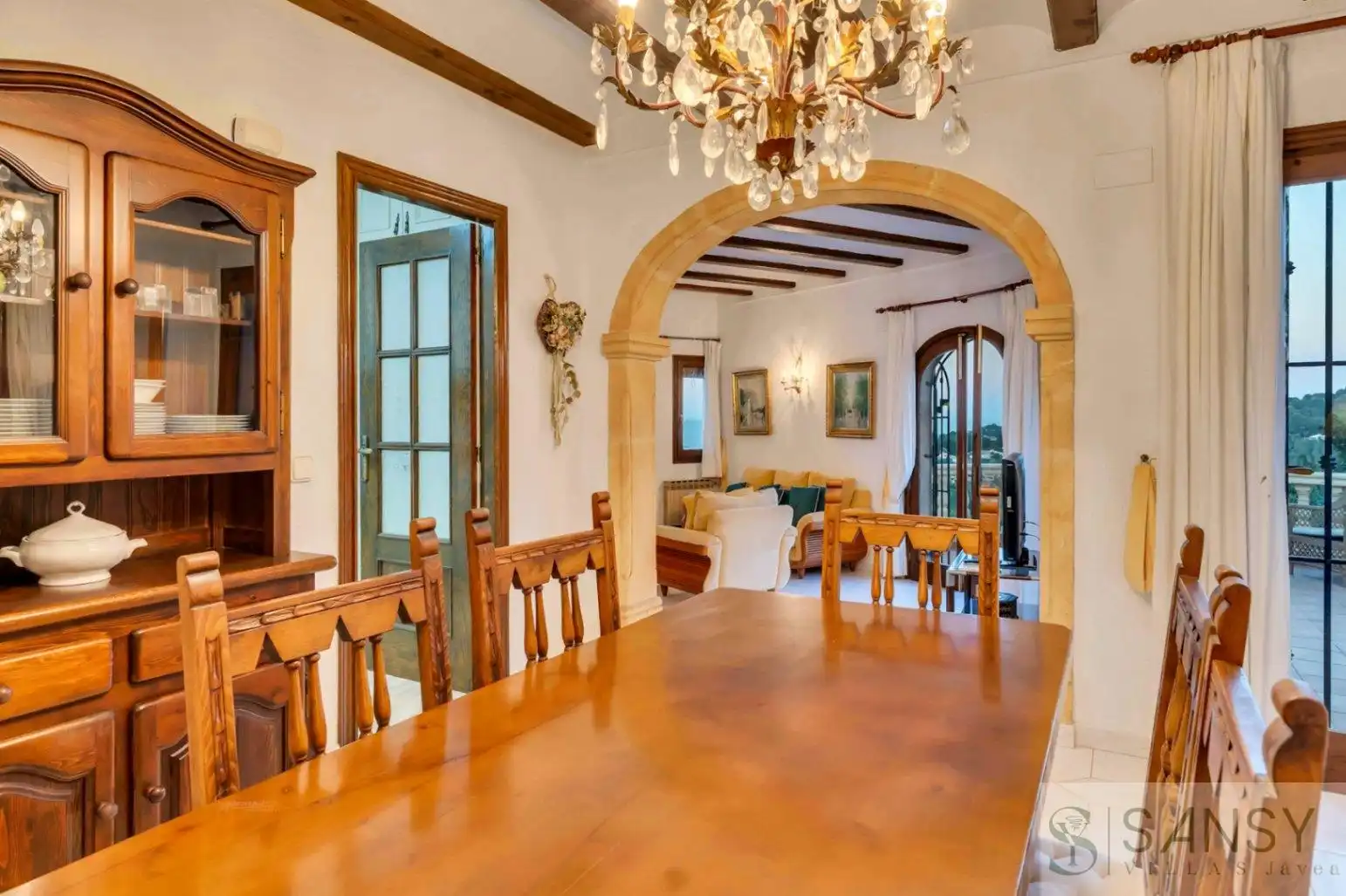 Dining room of Houses for sale in Jávea / Xàbia  with Heating, Terrace and Storage room