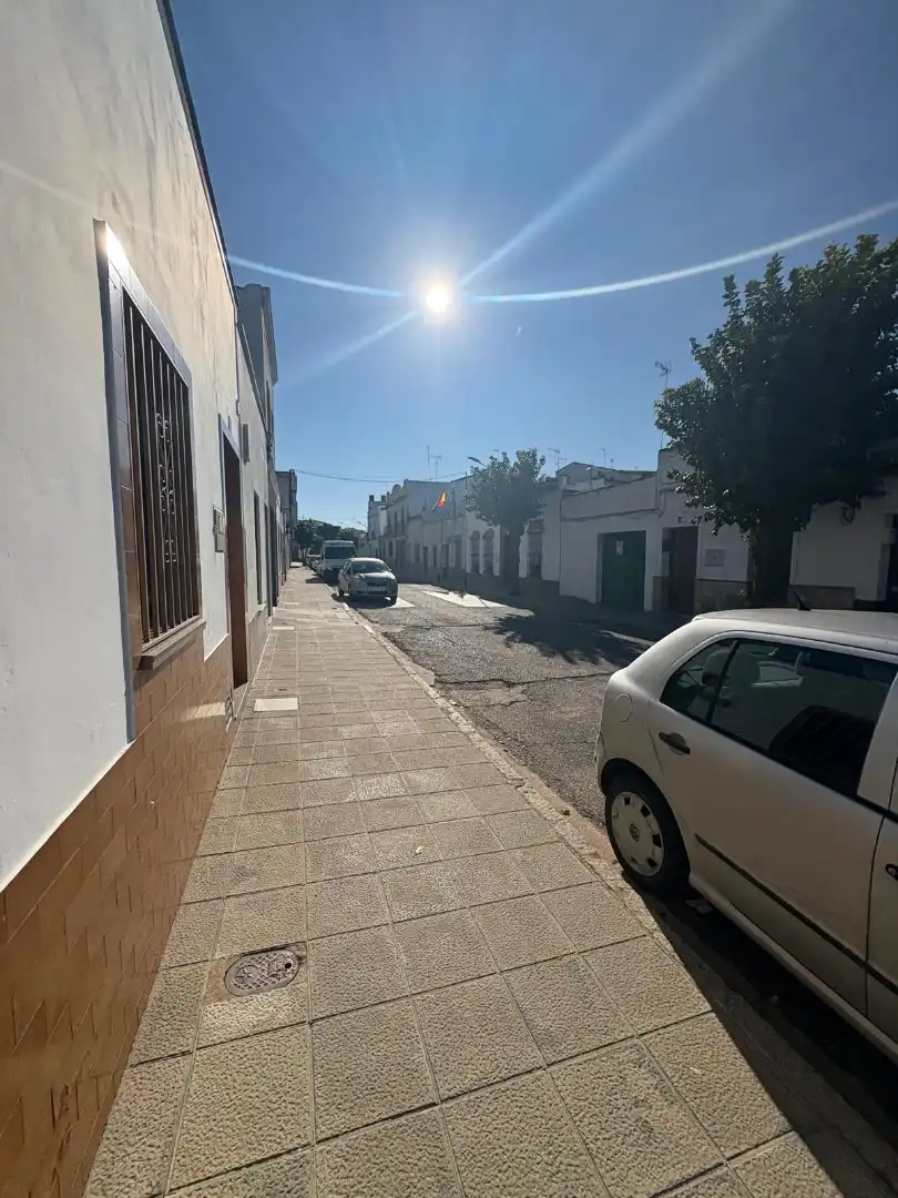 Vista exterior de Casa o chalet en venta en Montijo con Jardín privado