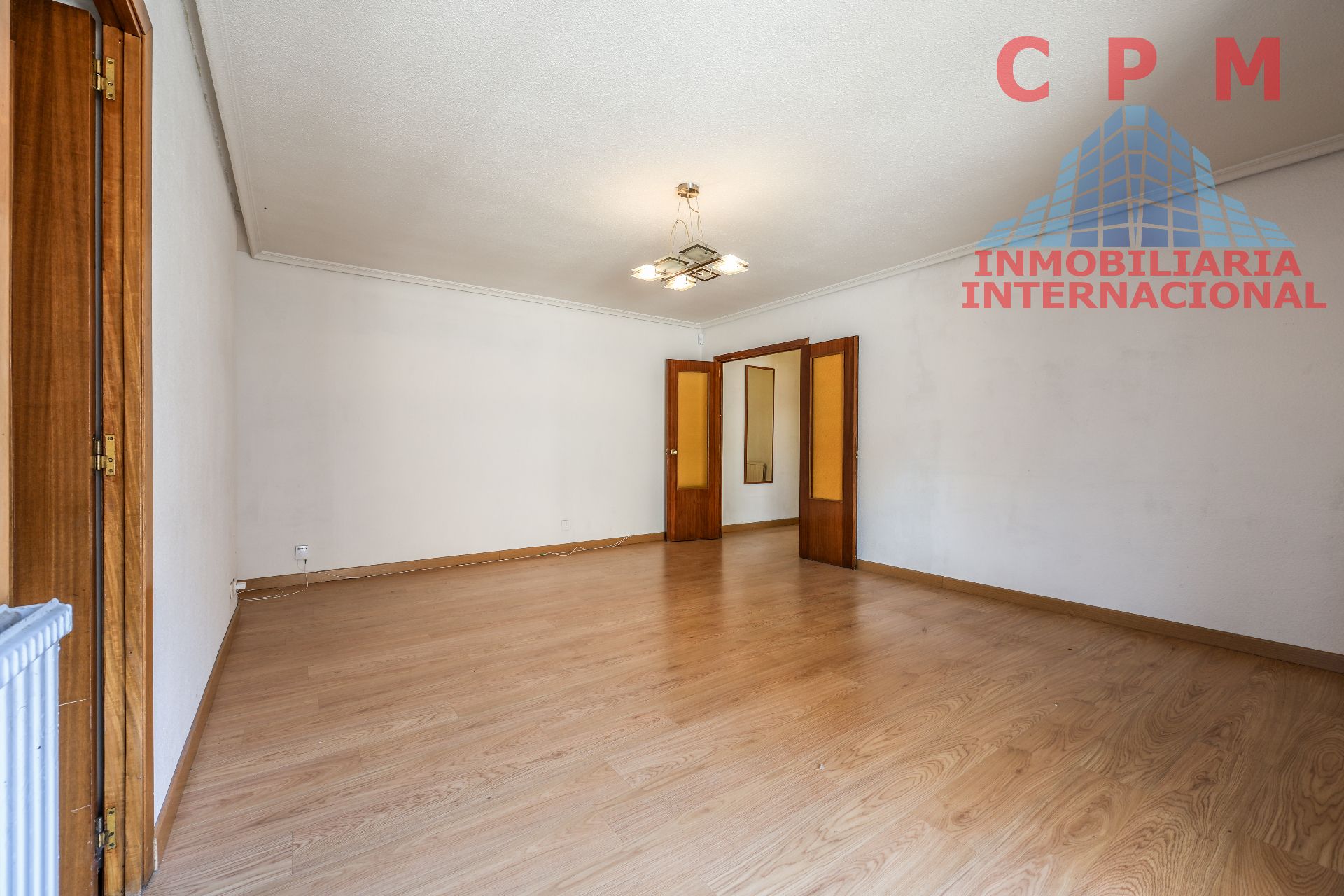 Sala de estar de Piso en venta en  Madrid Capital con Aire acondicionado, Calefacción y Parquet