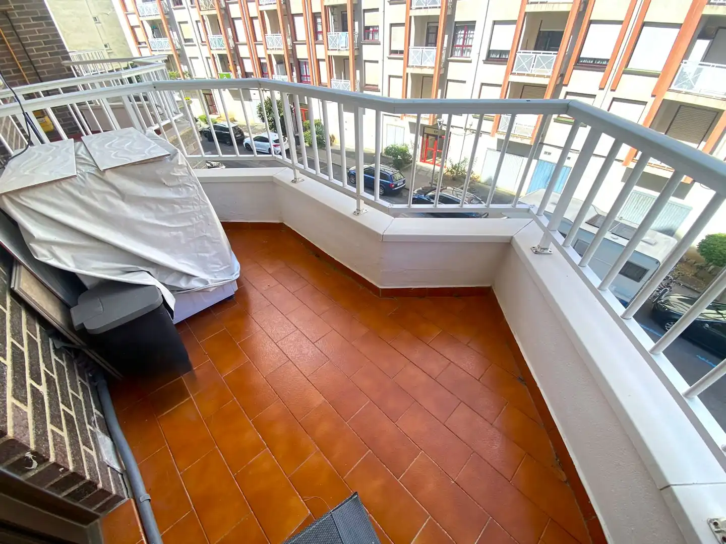 Balcony of Flat for sale in Castro-Urdiales  with Heating, Private garden and Parquet flooring