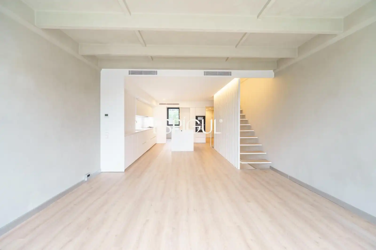 Sala de estar de Casa adosada en venta en Sant Andreu de Llavaneres con Calefacción, Terraza y Trastero