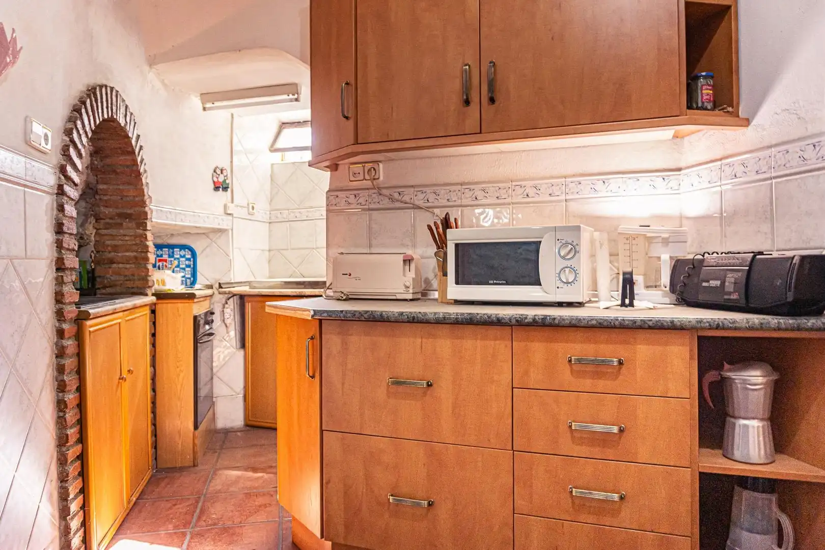 Cocina de Casa o chalet en venta en Frailes con Aire acondicionado, Amueblado y Balcón