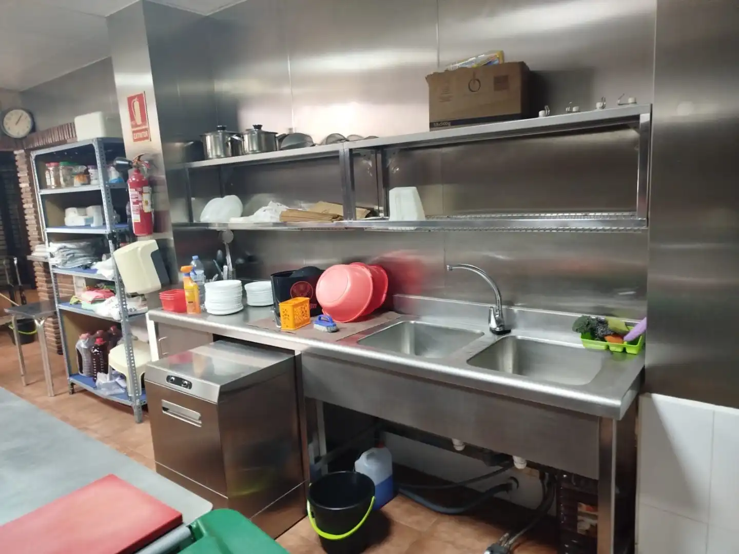 Küche von Geschaftsraum zum Verkauf in Álora, Málaga