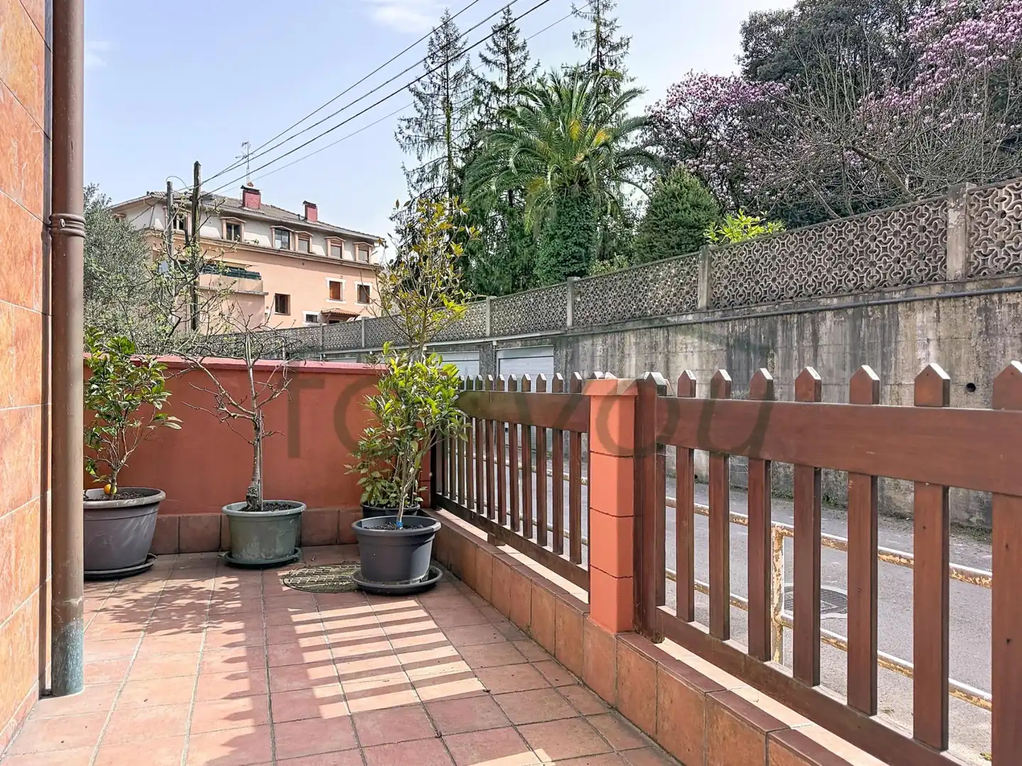 Terrassa de Casa adosada en venda en Donostia - San Sebastián  amb Calefacció, Terrassa i Balcó