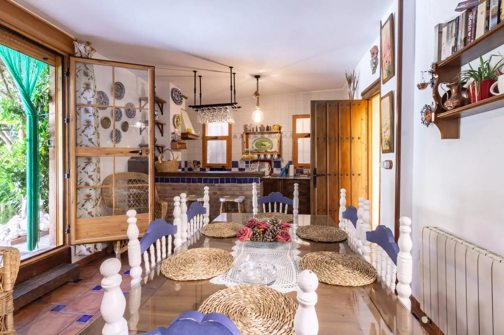 Dining room of Houses for rent in Nigüelas  with Heating, Private garden and Swimming Pool