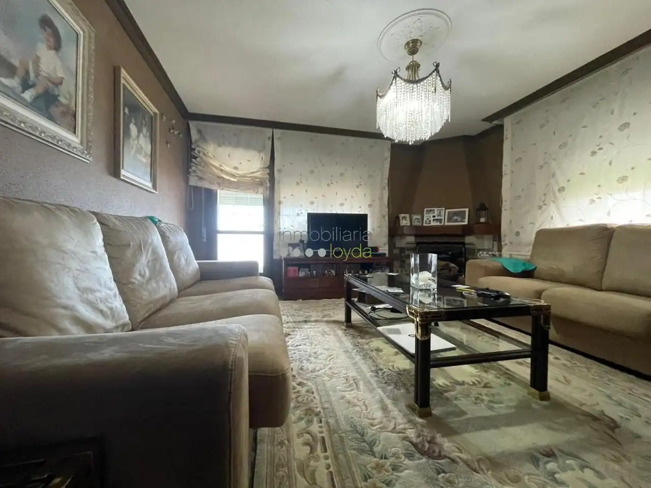 Sala de estar de Casa o chalet en venta en Vigo  con Jardín privado, Parquet y Terraza