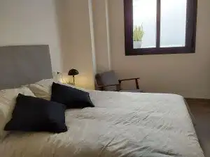 Bedroom of Flat for rent in Almería  with Air Conditioner, Heating and Terrace