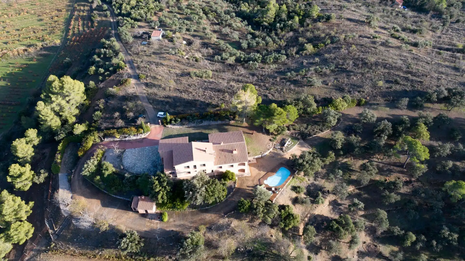 Vista exterior de Finca rústica en venda en Falset amb Calefacció, Jardí privat i Terrassa