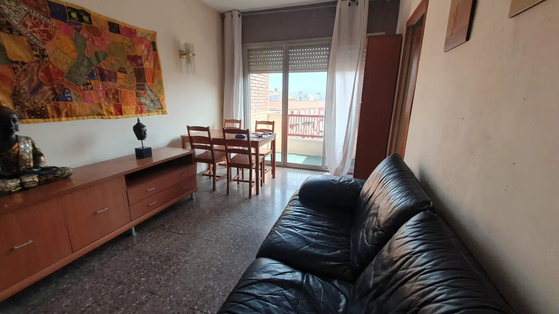 Wohnzimmer von Wohnung zum Verkauf in  Barcelona Capital mit Balkon