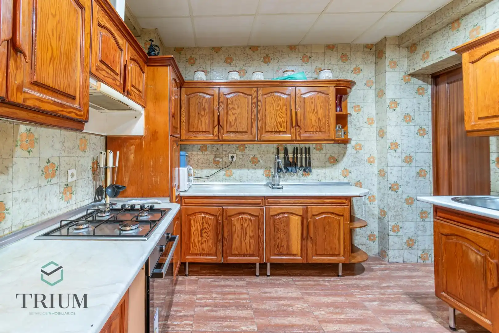 Cuina de Casa adosada en venda en Albolote amb Aire condicionat i Balcó