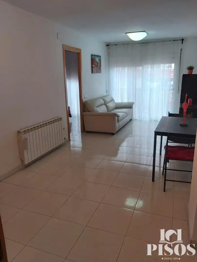 Living room of Flat for rent in Rubí  with Heating, Terrace and Furnished