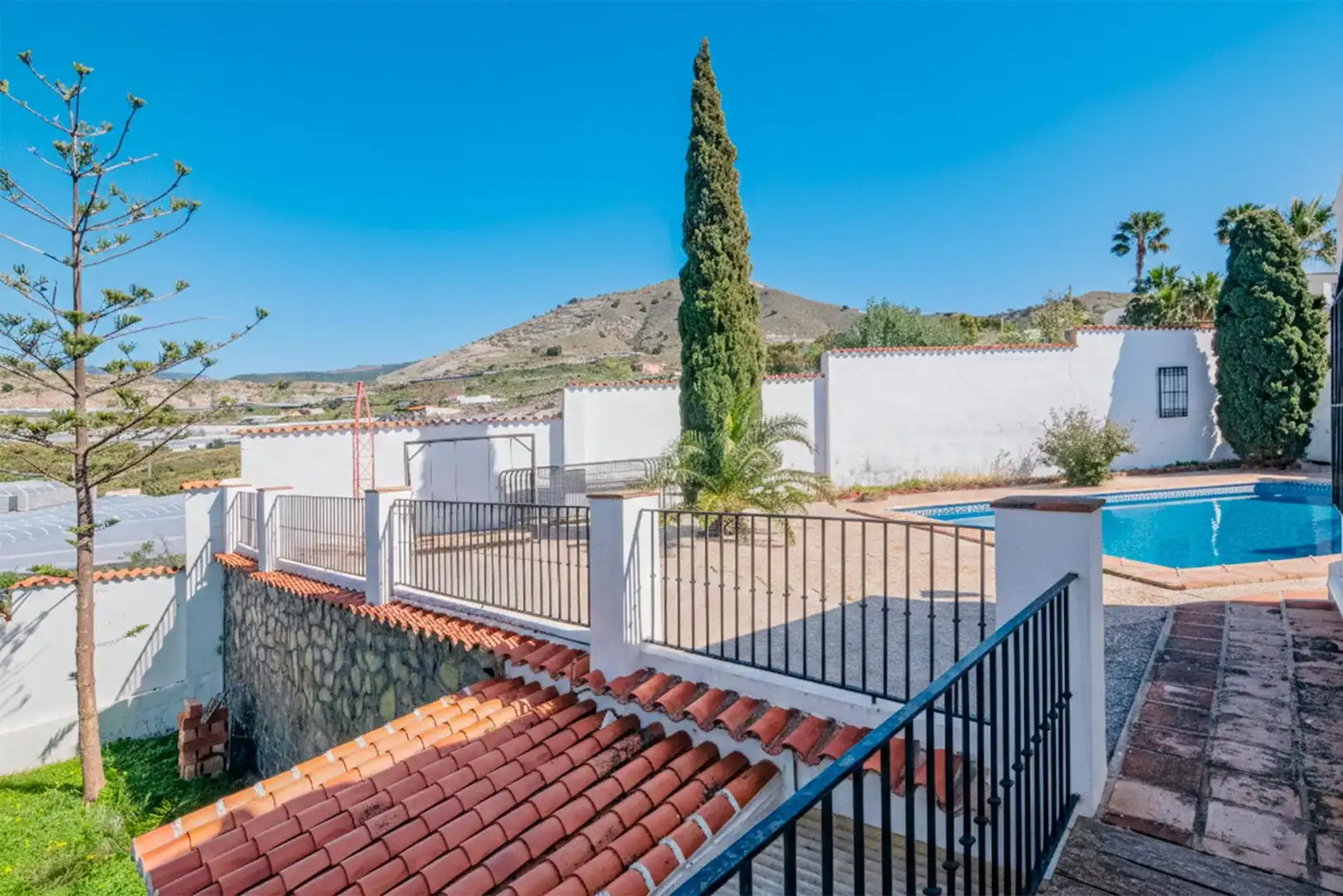 Vista exterior de Casa o chalet en venta en Motril con Jardín privado, Terraza y Piscina