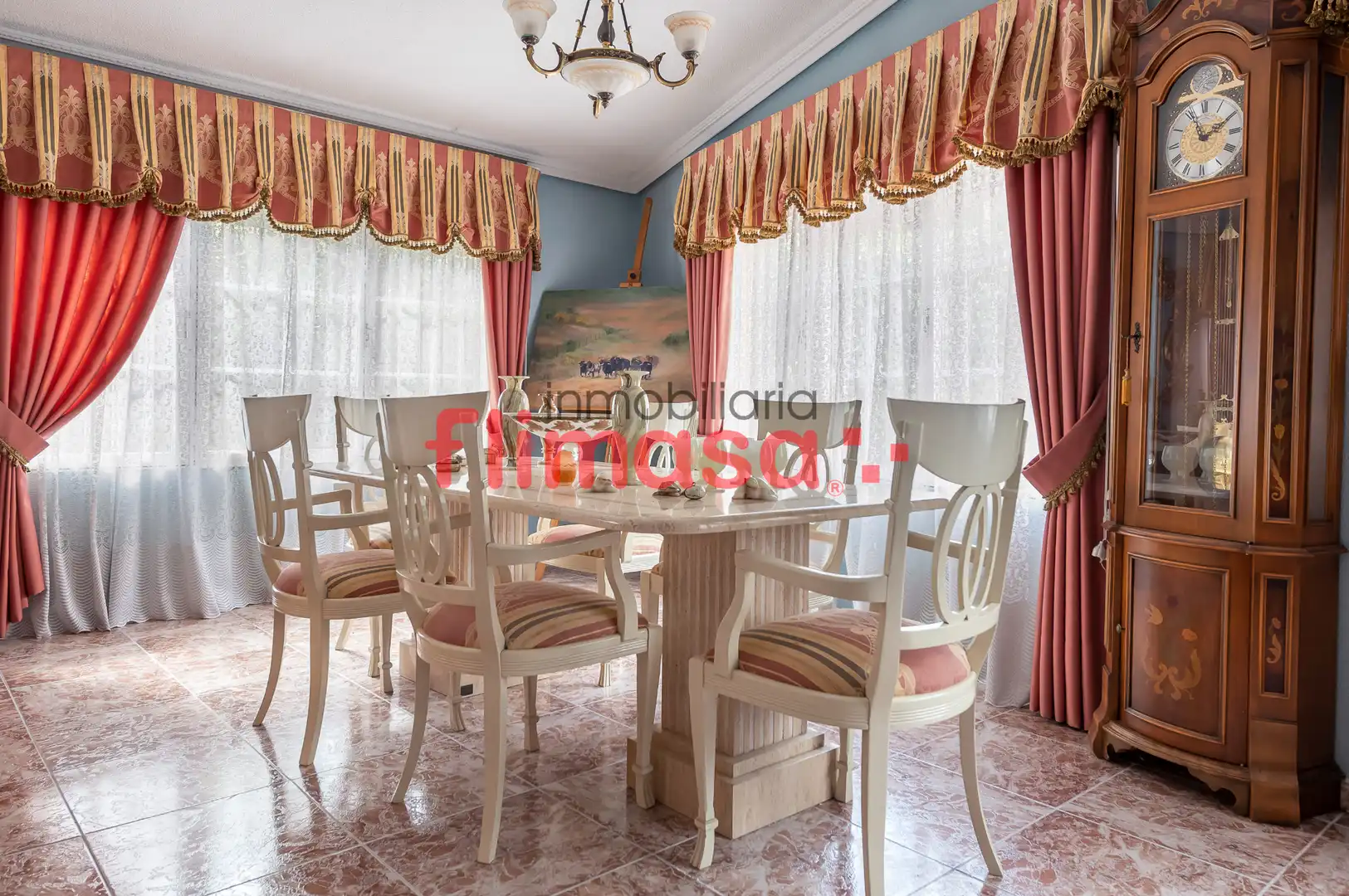 Dining room of Houses for sale in Villaviciosa de Odón  with Air Conditioner, Heating and Private garden