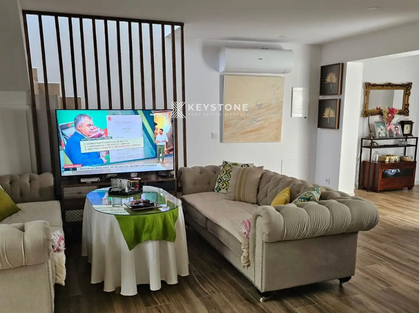 Sala d'estar de Casa o xalet en venda en  Palma de Mallorca amb Aire condicionat i Moblat