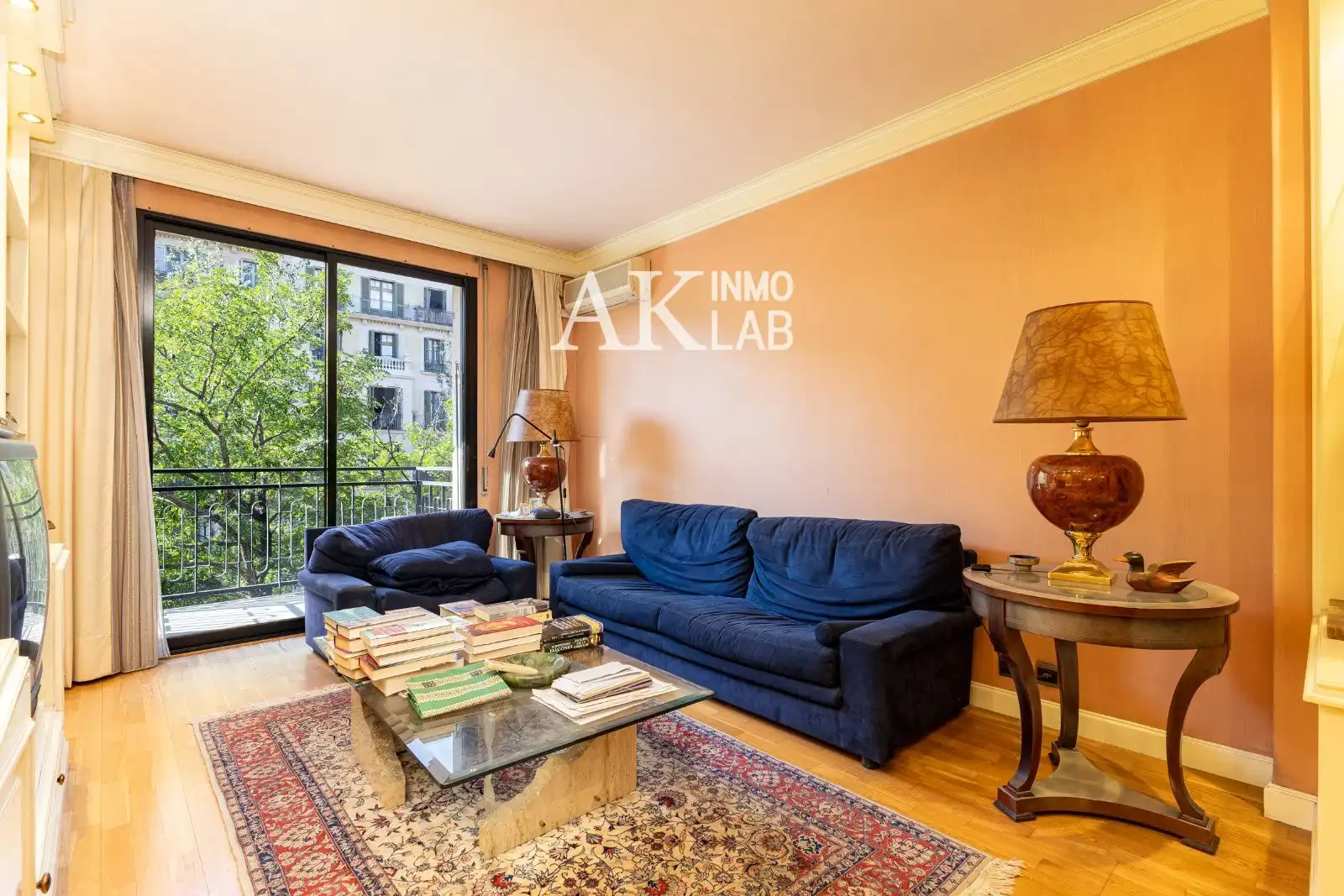 Living room of Flat for sale in Barcelona  with Air Conditioner, Heating and Terrace