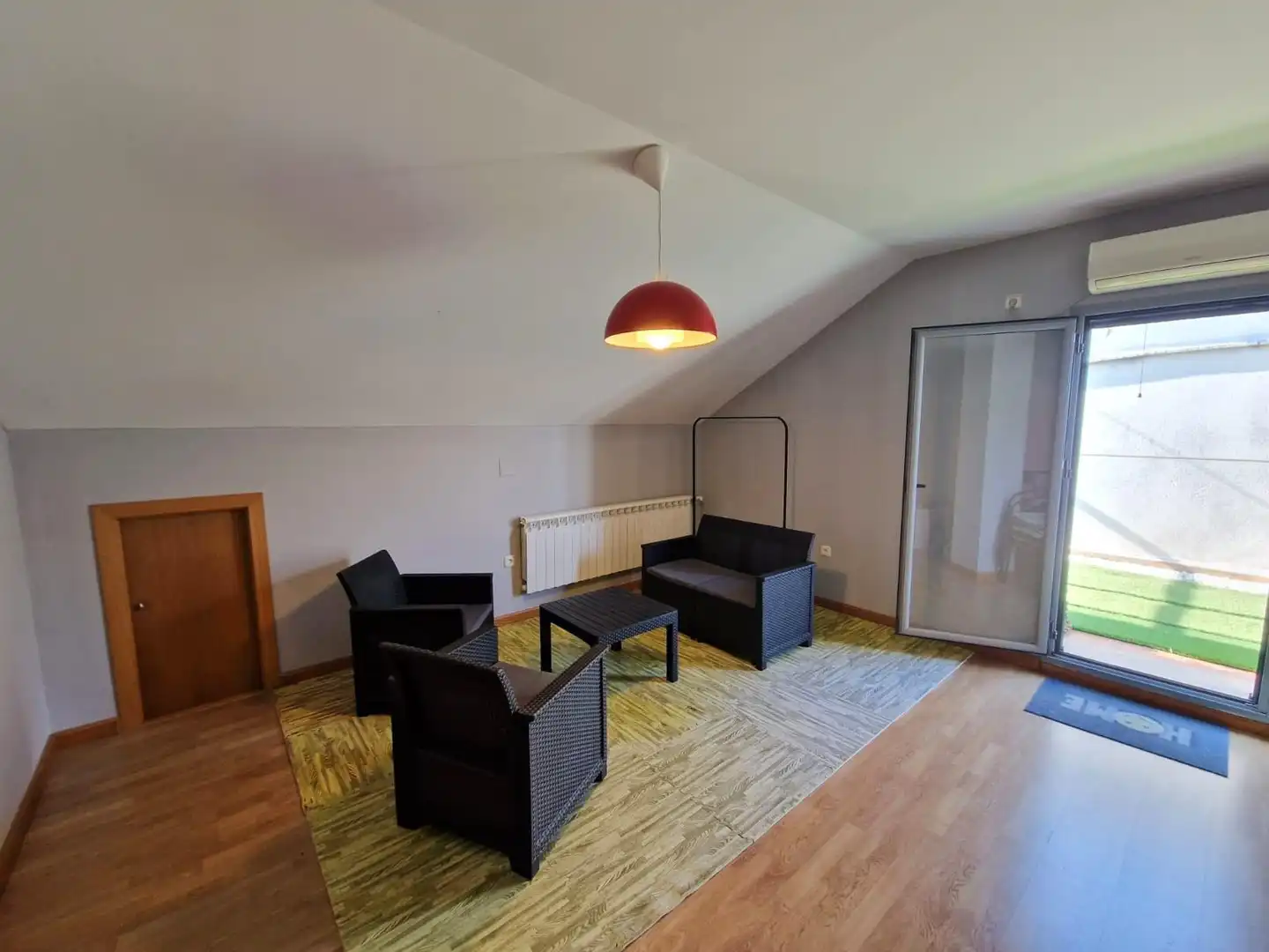 Sala de estar de Ático en venta en Plasencia con Aire acondicionado, Calefacción y Terraza