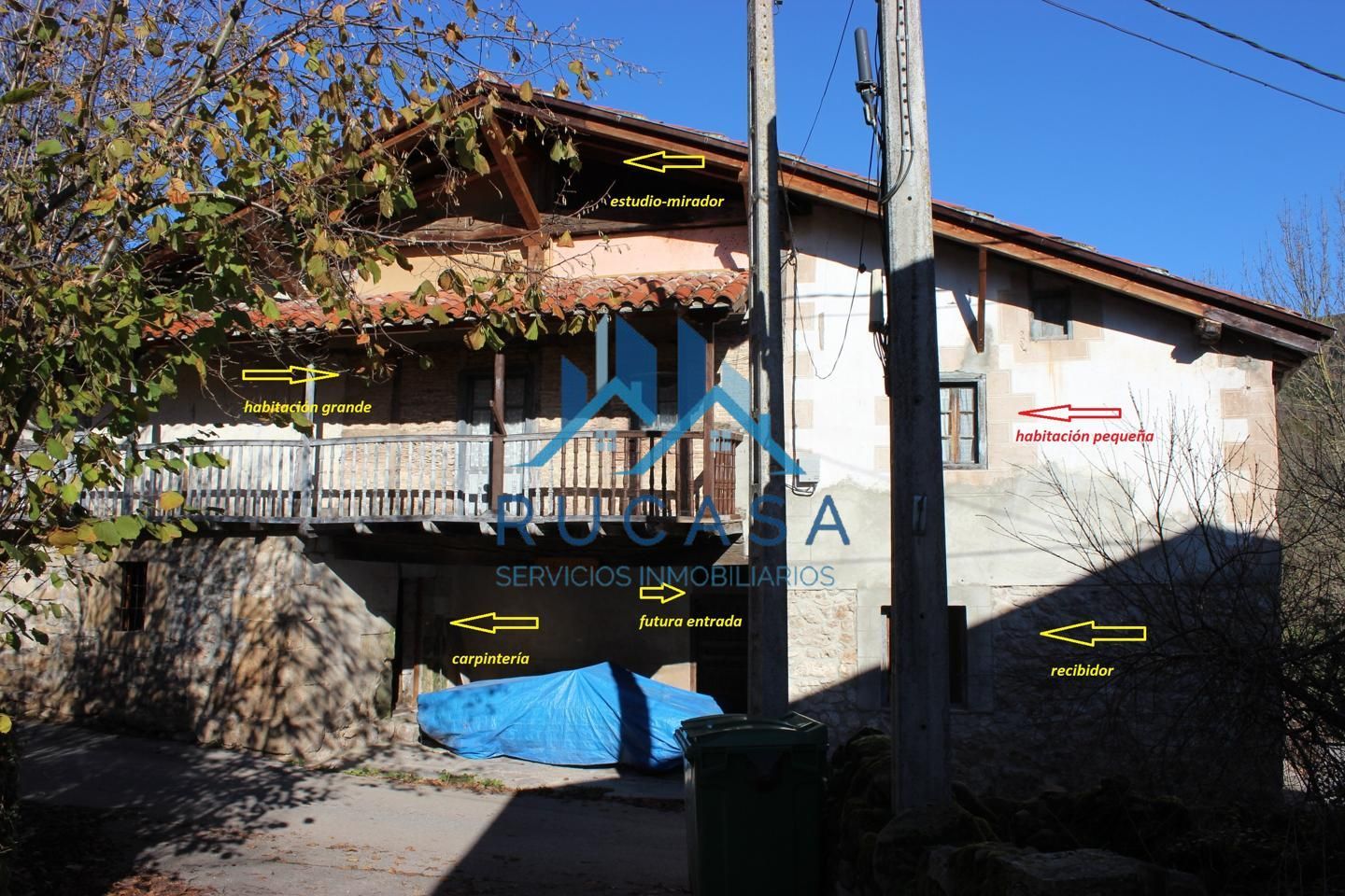 Single-family semi-detached for sale in Barrio Villasuso, Cieza (Cantabria)