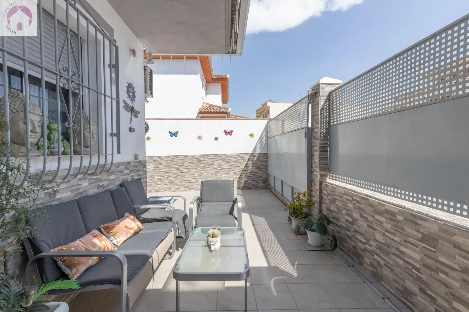 Terrassa de Casa o xalet en venda en Láchar amb Aire condicionat, Calefacció i Piscina