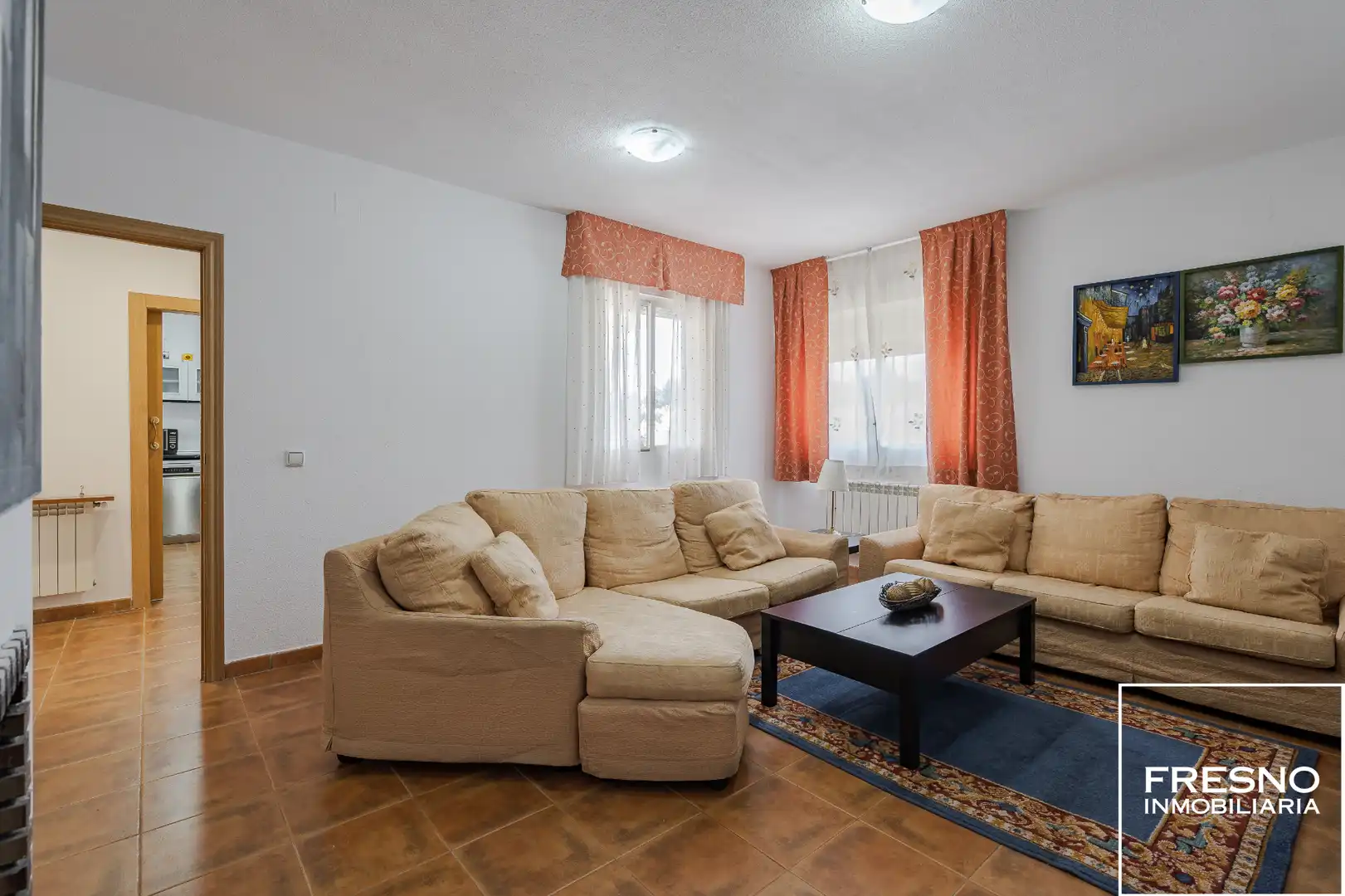 Sala de estar de Casa o chalet en venta en Galápagos con Calefacción, Jardín privado y Terraza