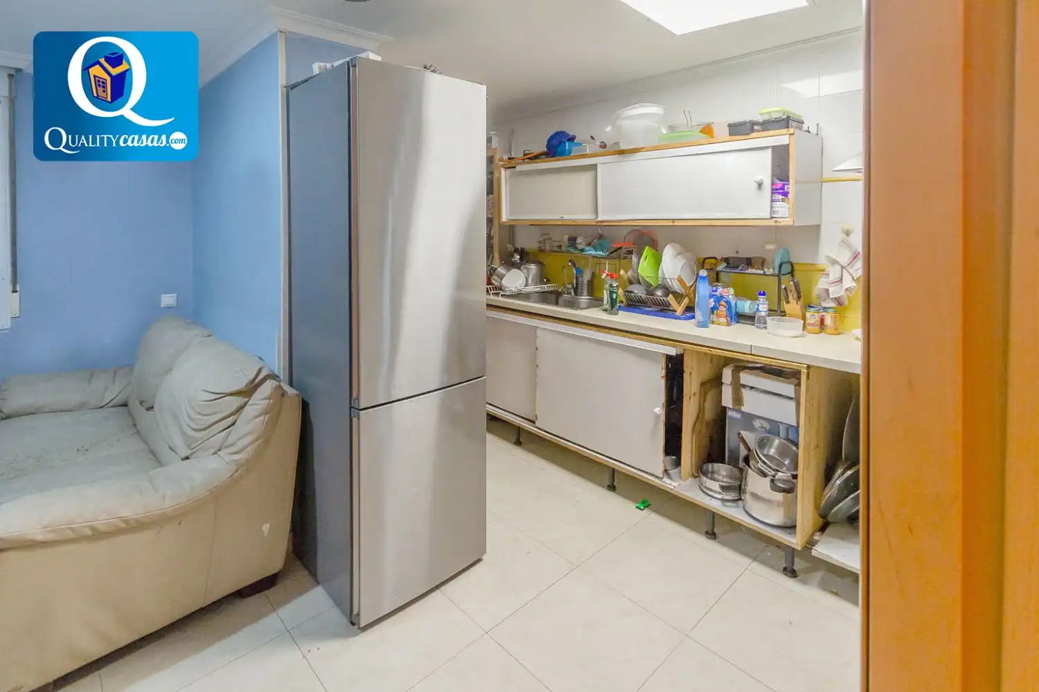Cocina de Apartamento en venta en Alicante / Alacant con Aire acondicionado y Terraza