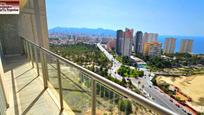 Vista exterior de Apartament en venda en Benidorm amb Aire condicionat, Jardí privat i Parquet