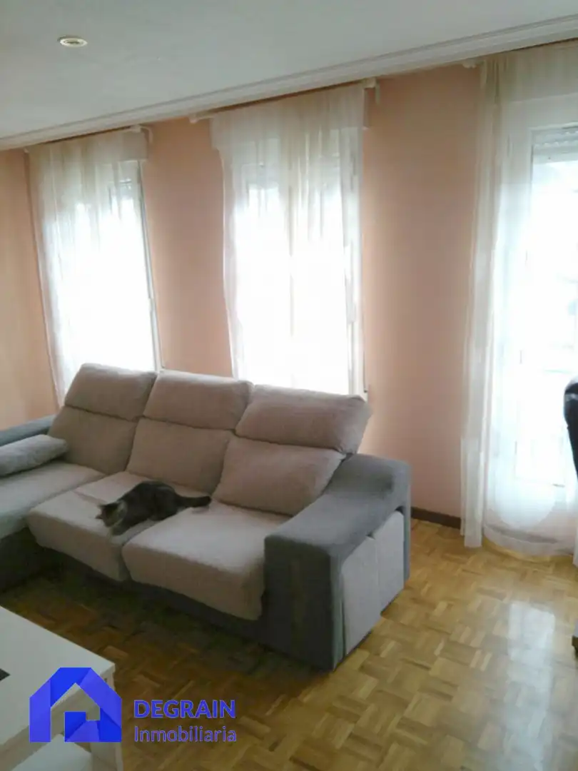 Sala d'estar de Dúplex en venda en Mieres (Asturias) amb Traster