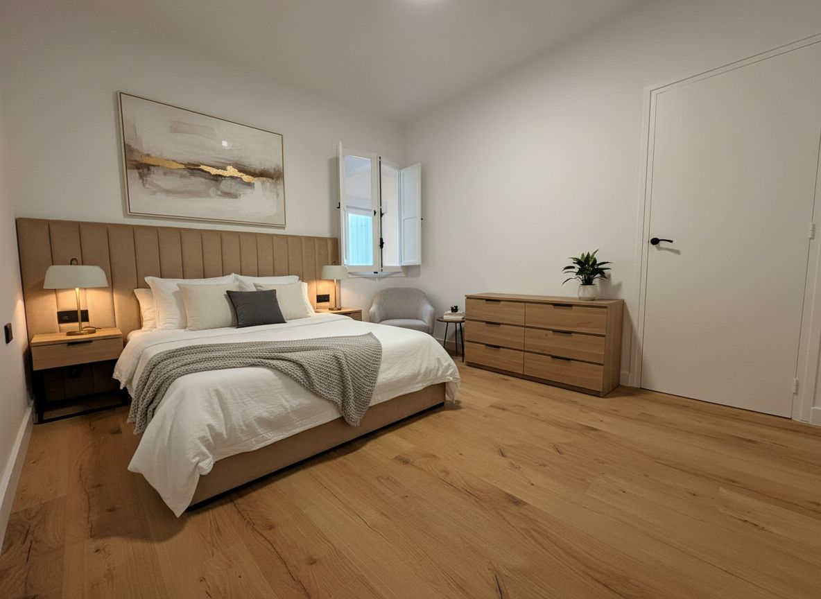 Bedroom of Attic for sale in Mataró  with Heating, Parquet flooring and Terrace