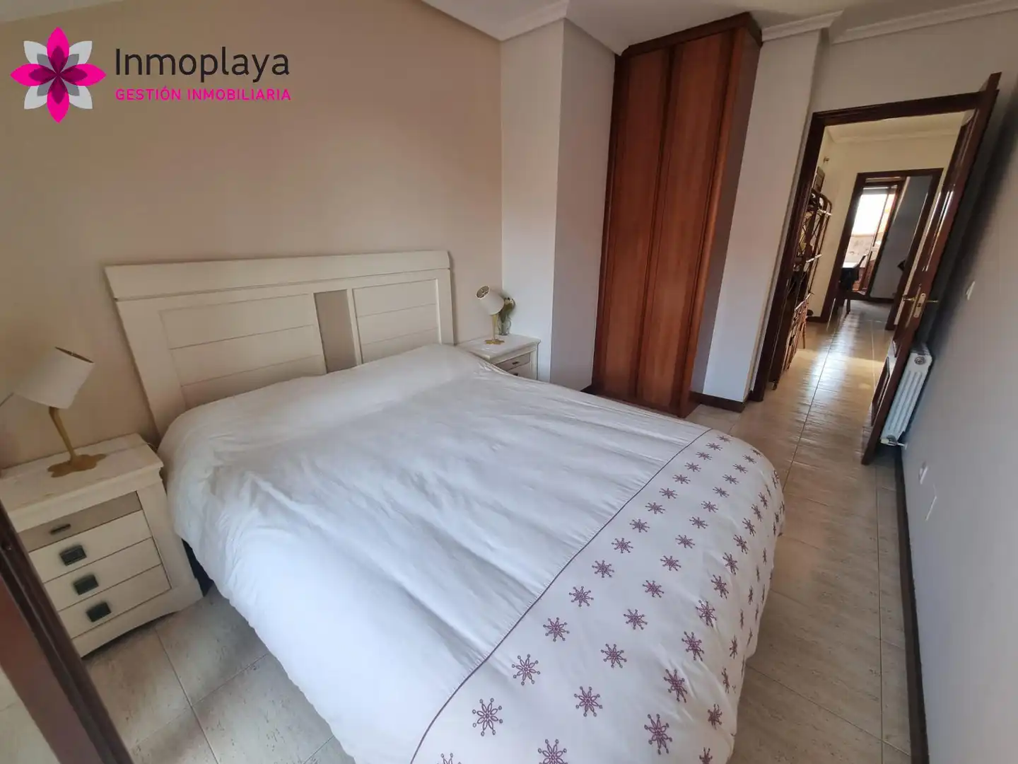 Bedroom of Flat for sale in Noja  with Heating, Terrace and Furnished