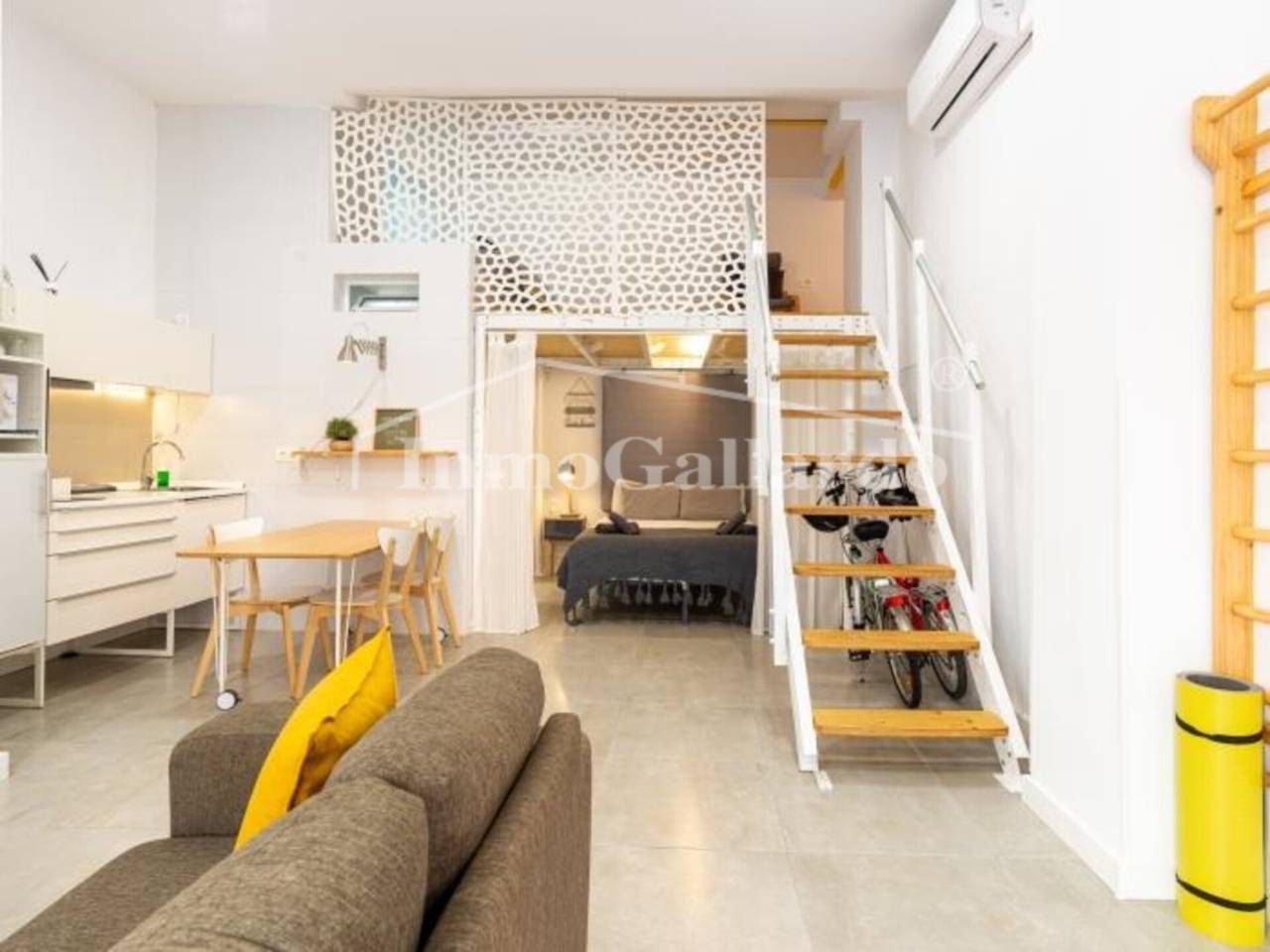 Living room of Loft for sale in Málaga Capital  with Air Conditioner and Furnished