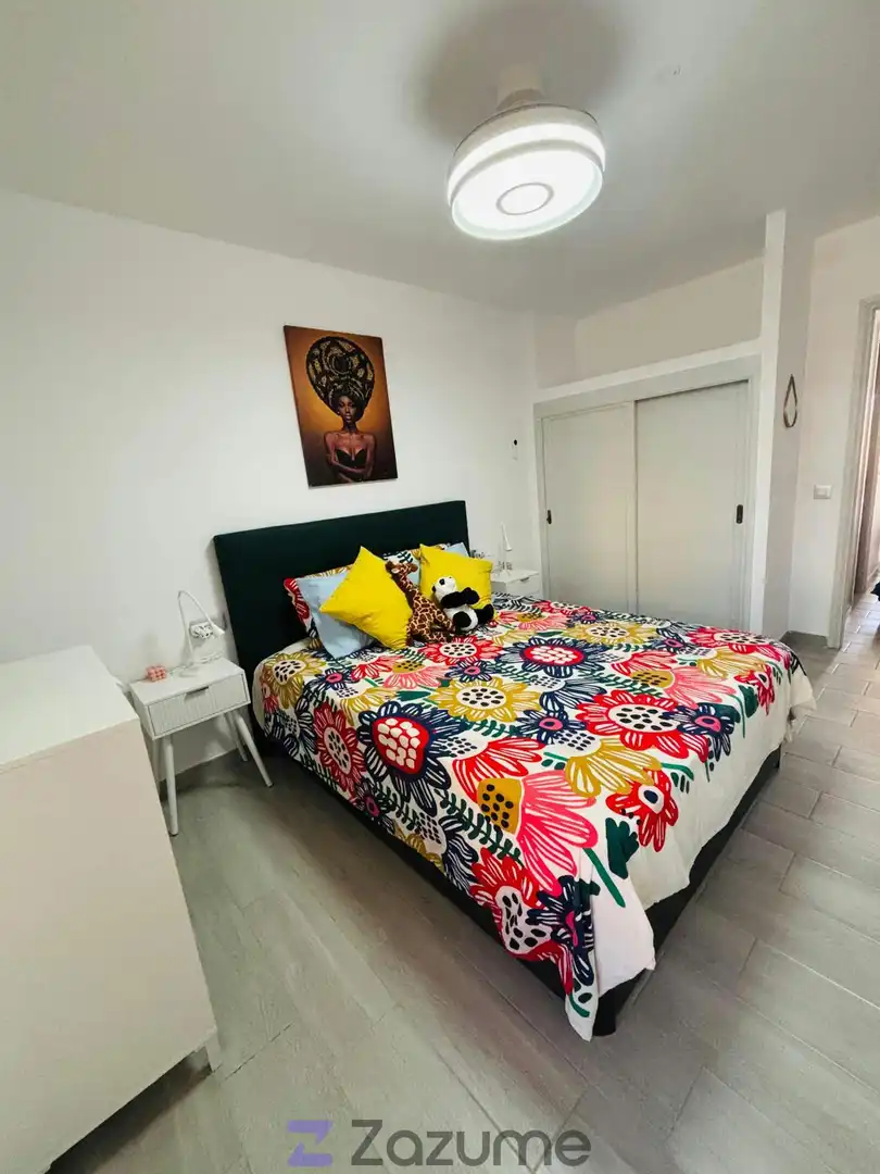 Bedroom of Flat for rent in Pájara  with Parquet flooring, Terrace and Swimming Pool