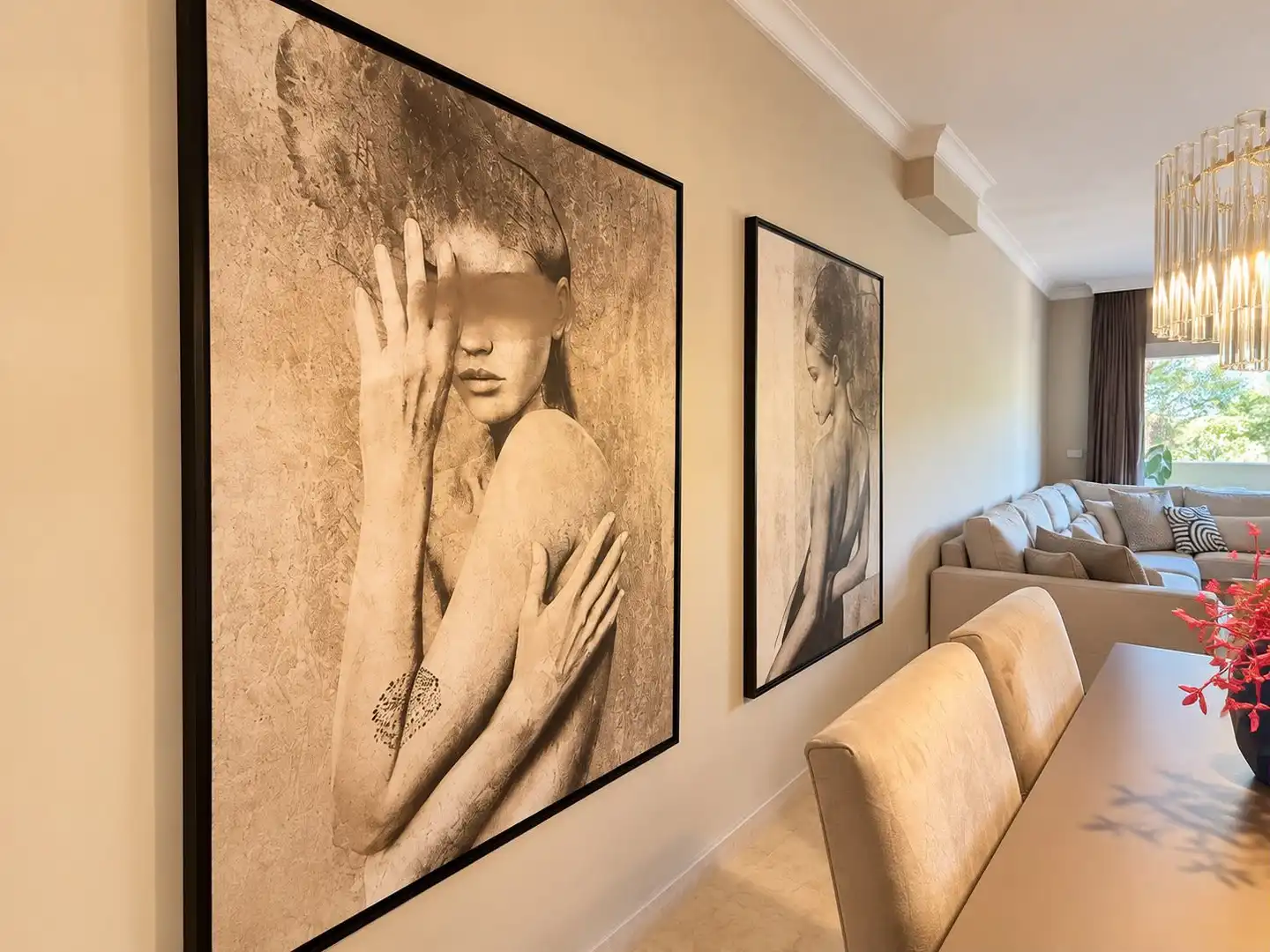 Living room of Flat for sale in Elviria - Cabopino