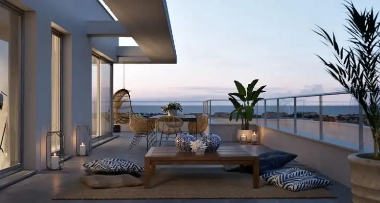 Apartament amb terrassa en venda a El Faro de Calaburra - Chaparral, imagen 10