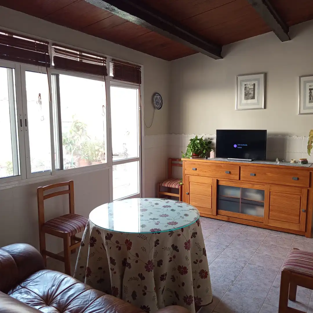 Sala d'estar de Casa adosada en venda en Badajoz amb Aire condicionat, Calefacció i Terrassa