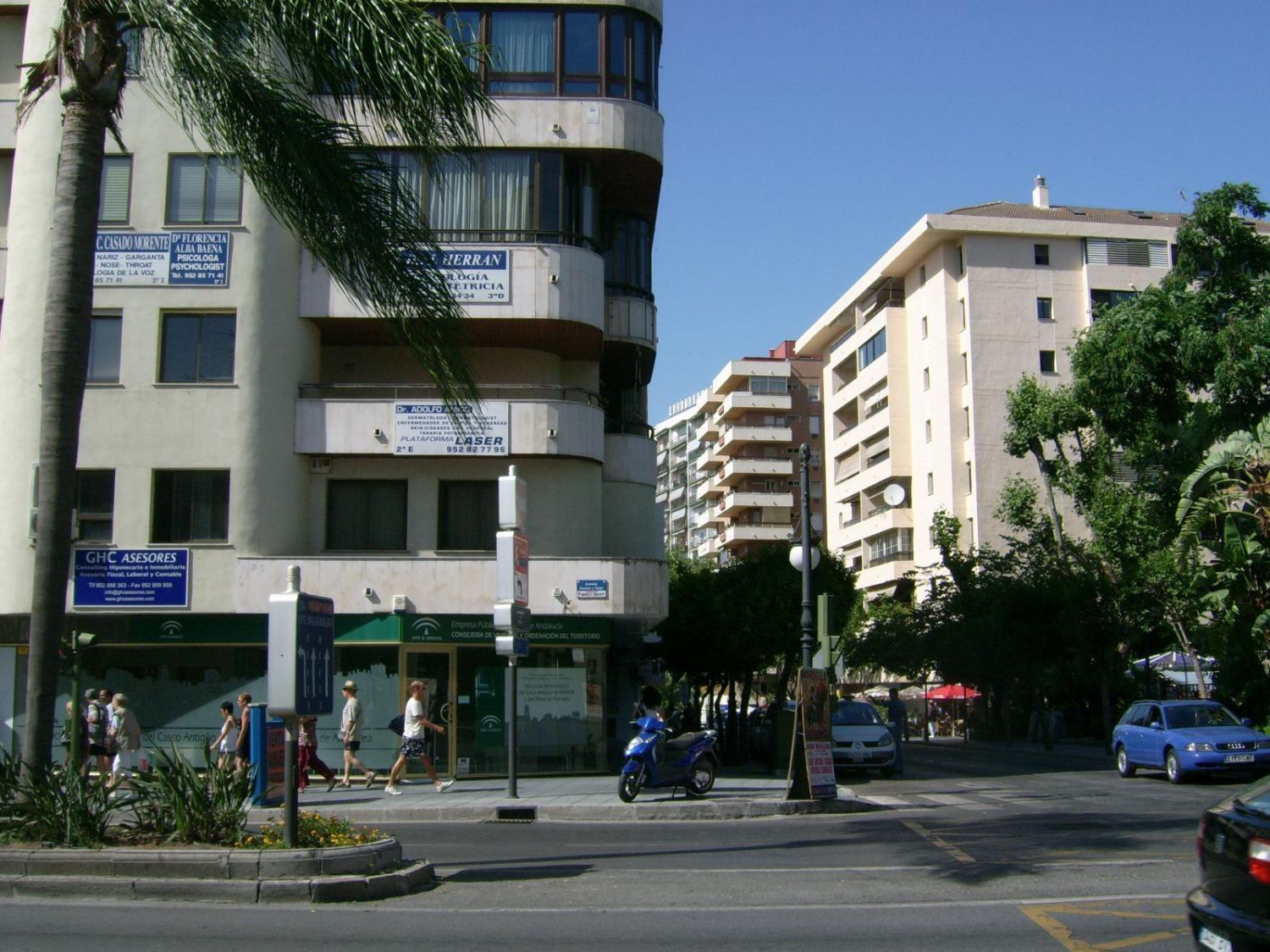 Exterior view of Office to rent in Marbella  with Air Conditioner