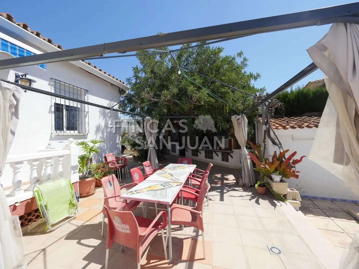 Terrassa de Casa o xalet en venda en Sant Joan d'Alacant amb Terrassa, Traster i Piscina