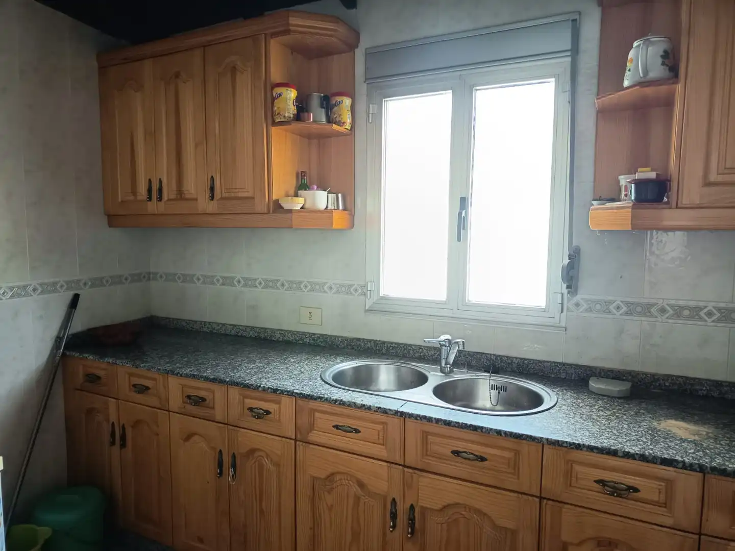 Cocina de Casa o chalet en venta en Sober con Jardín privado, Terraza y Amueblado
