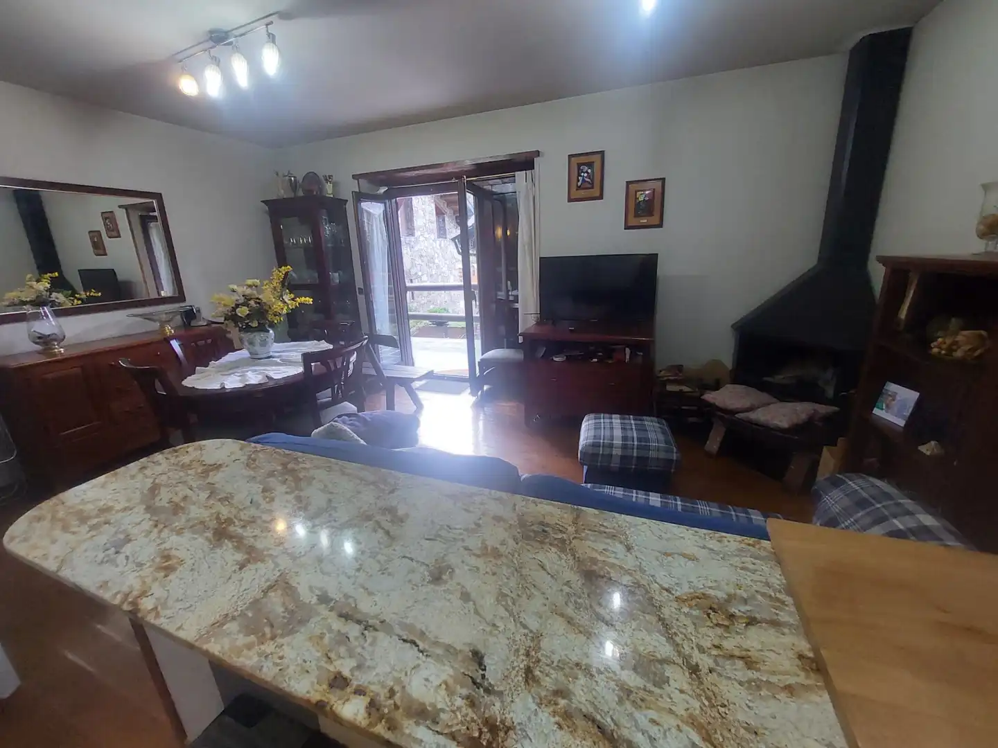 Sala de estar de Apartamento en venta en Canillo con Calefacción, Parquet y Terraza