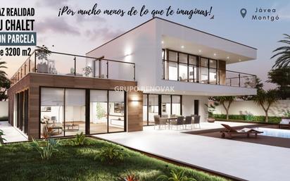 Terrassa de Casa o xalet en venda en Jávea / Xàbia amb Jardí privat, Terrassa i Piscina