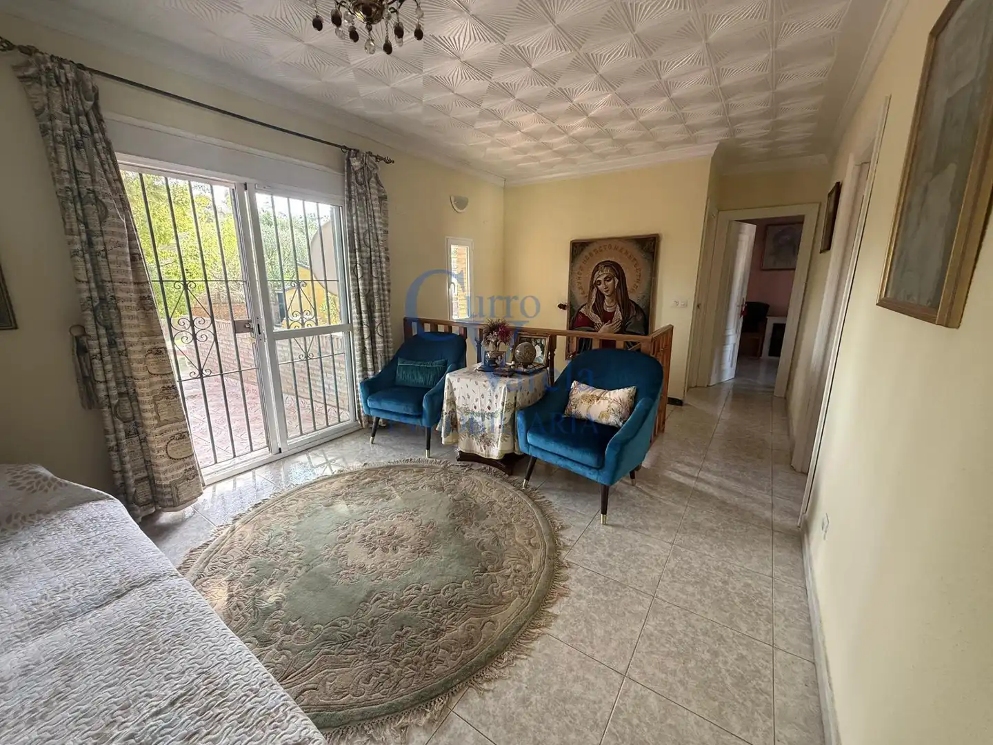 Sala de estar de Casa o chalet en venta en Montequinto con Aire acondicionado, Calefacción y Jardín privado