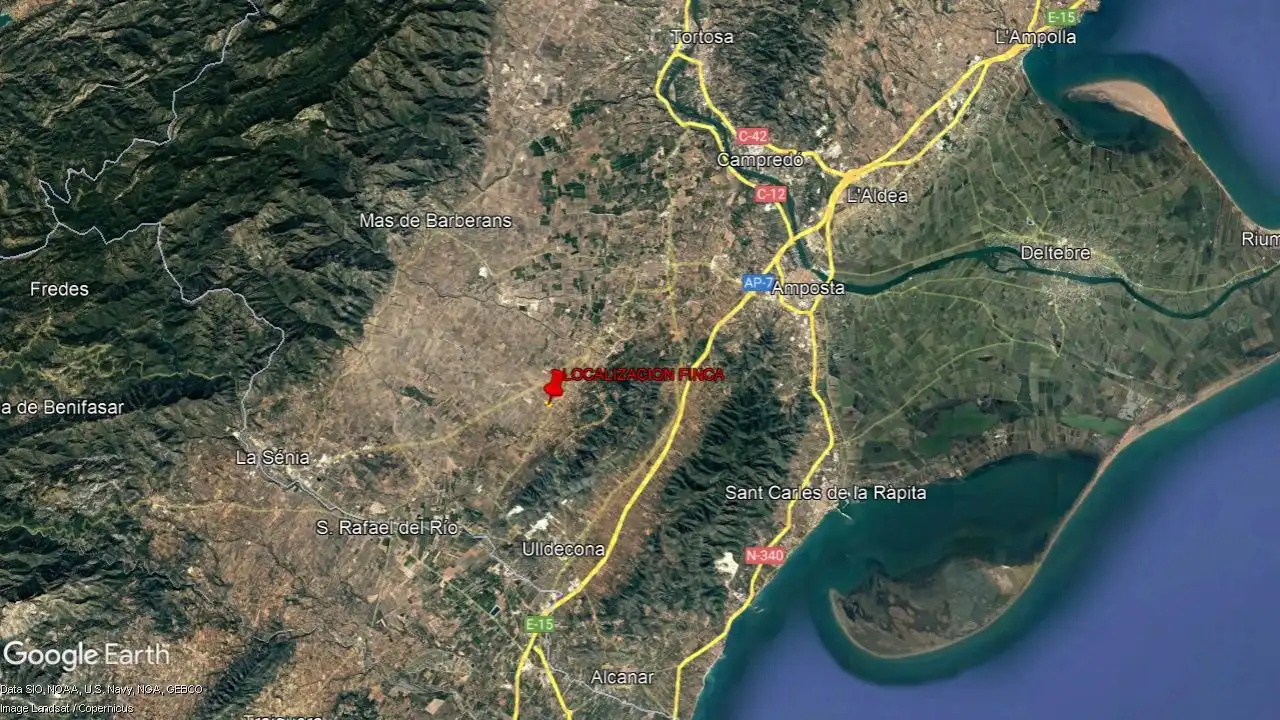 Rural land for sale in Godall, imagen 3