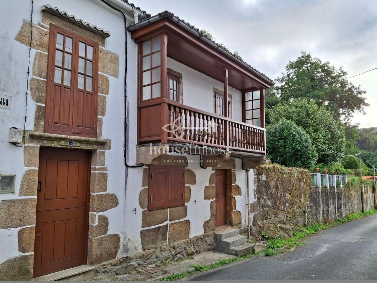 Exterior view of Country house for sale in Ferrol  with Private garden, Terrace and Storage room