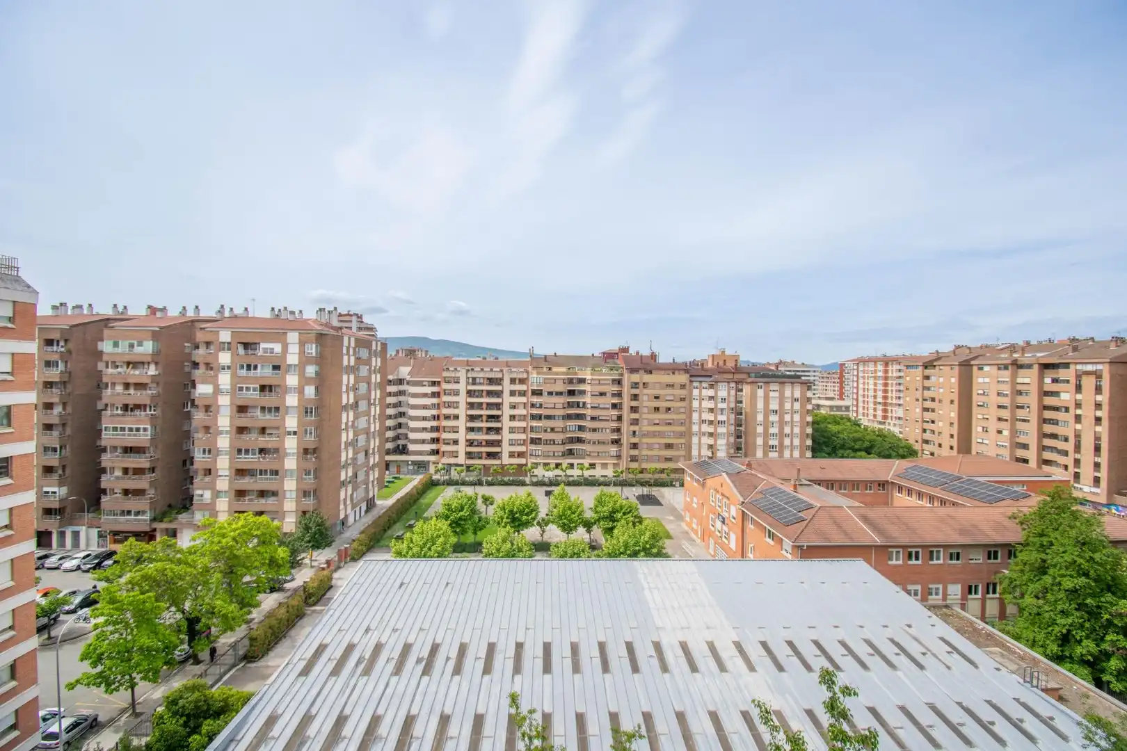 Vista exterior de Piso en venta en  Pamplona / Iruña con Calefacción, Amueblado y Balcón