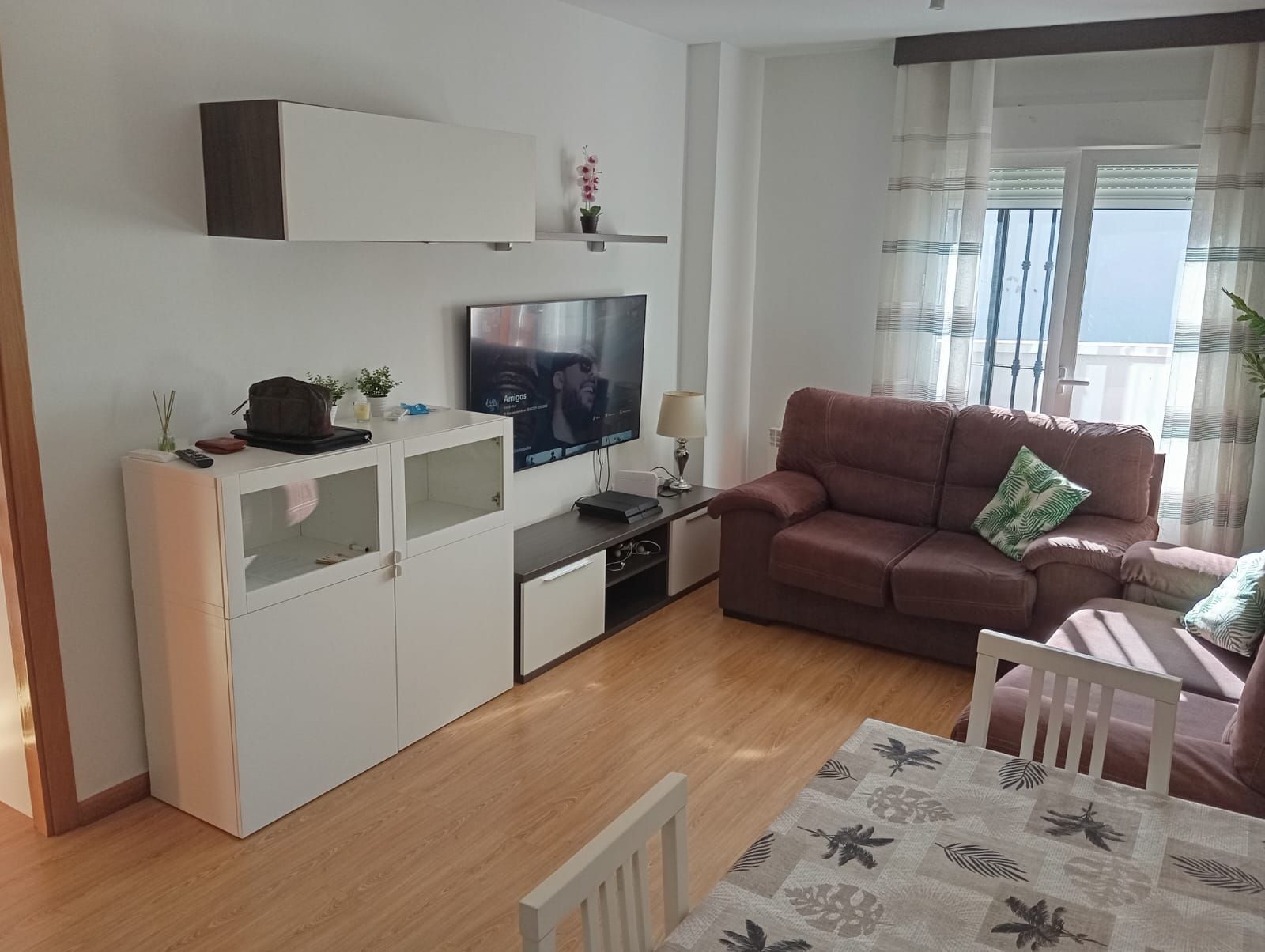 Living room of Flat for sale in Churriana de la Vega  with Air Conditioner, Heating and Furnished