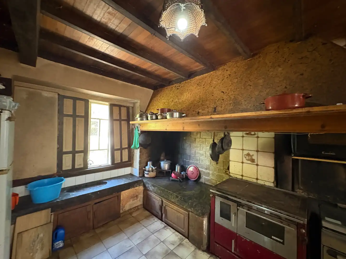 Cocina de Casa o chalet en venta en San Sadurniño con Jardín privado, Trastero y Amueblado
