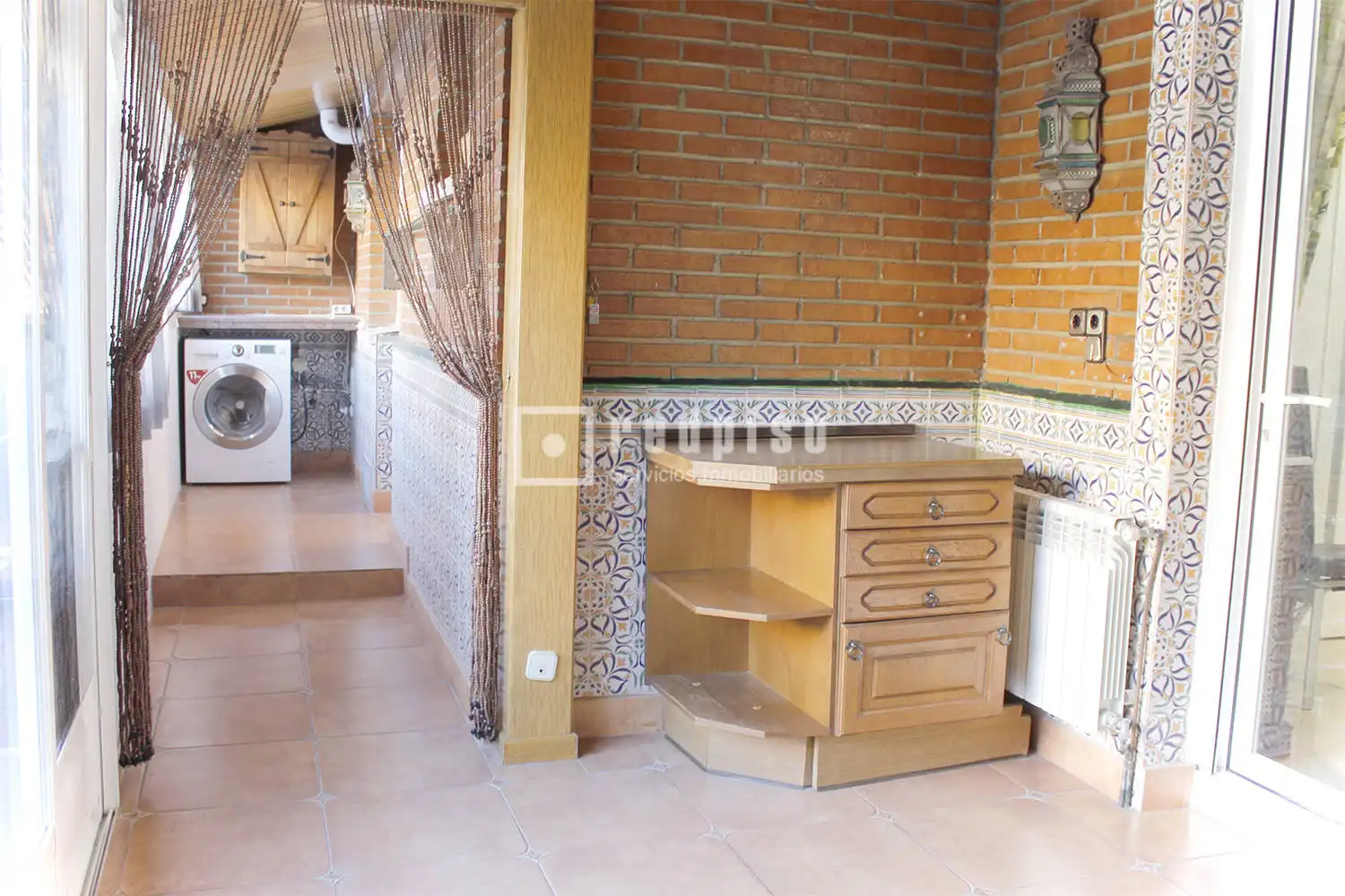 Cuina de Casa o xalet de lloguer en Madrid amb Aire condicionat, Calefacció i Jardí privat