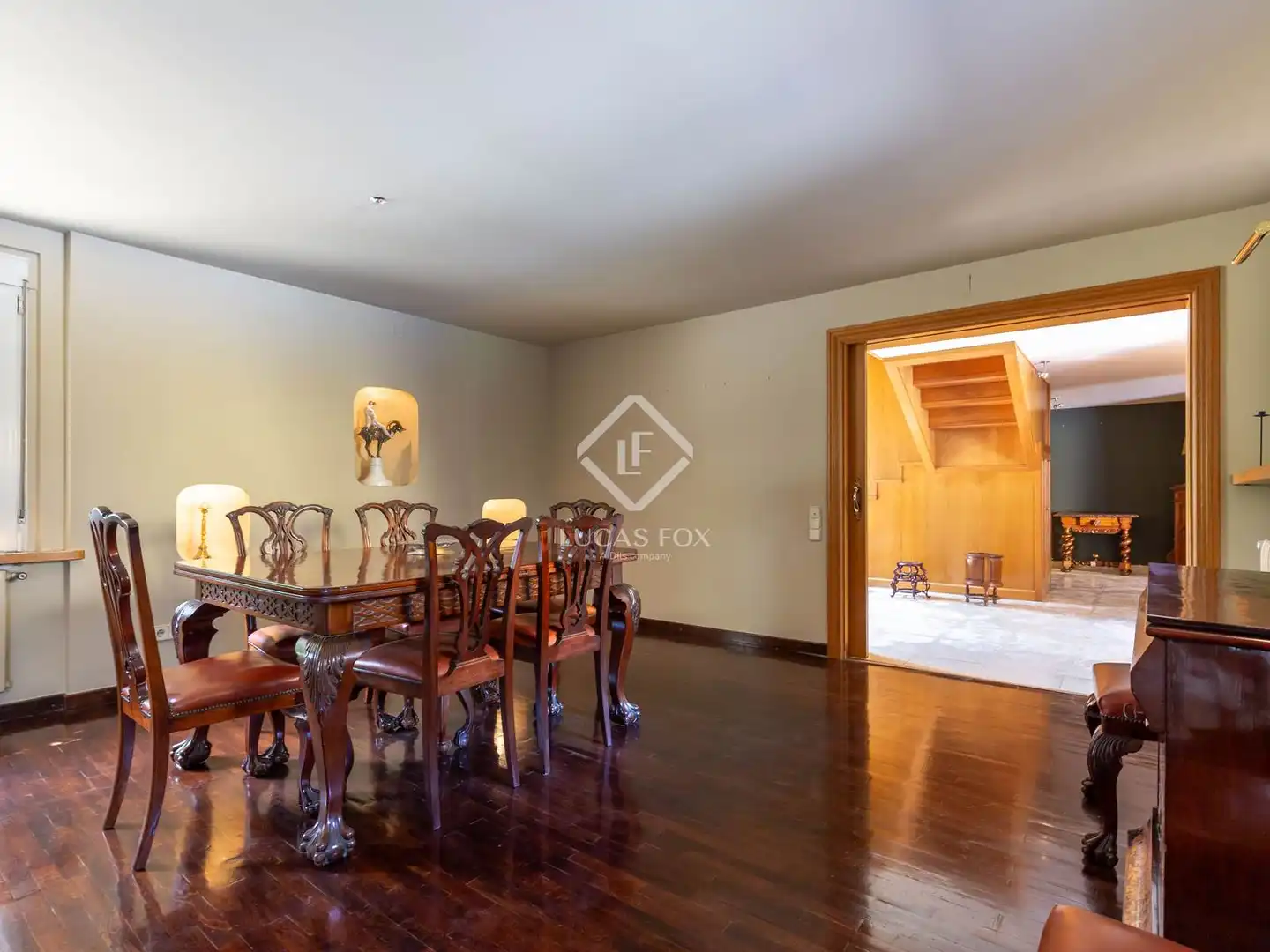 Dining room of Houses for sale in Esplugues de Llobregat  with Air Conditioner, Heating and Private garden