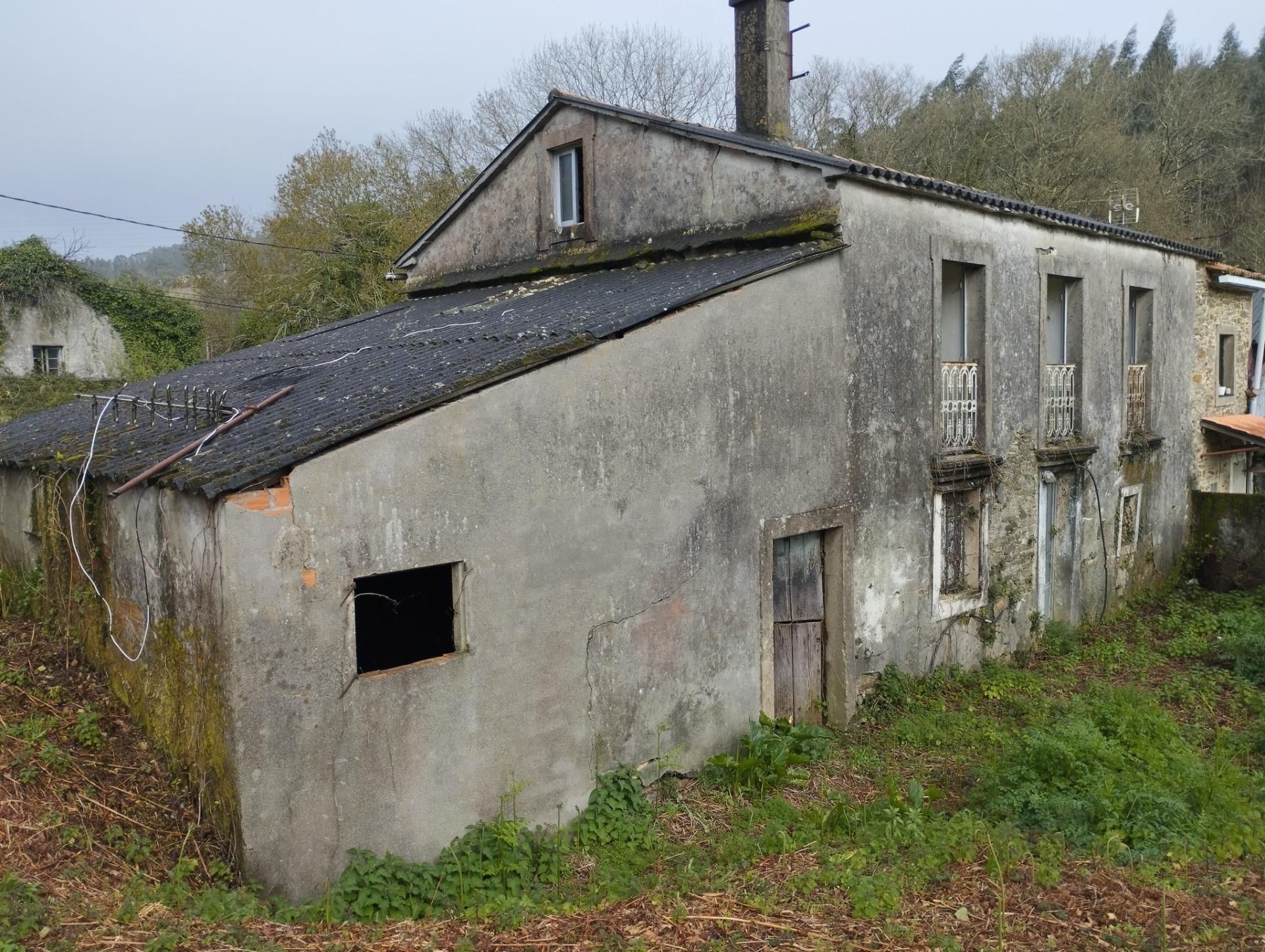 Exterior view of Single-family semi-detached for sale in Cabanas  with Private garden